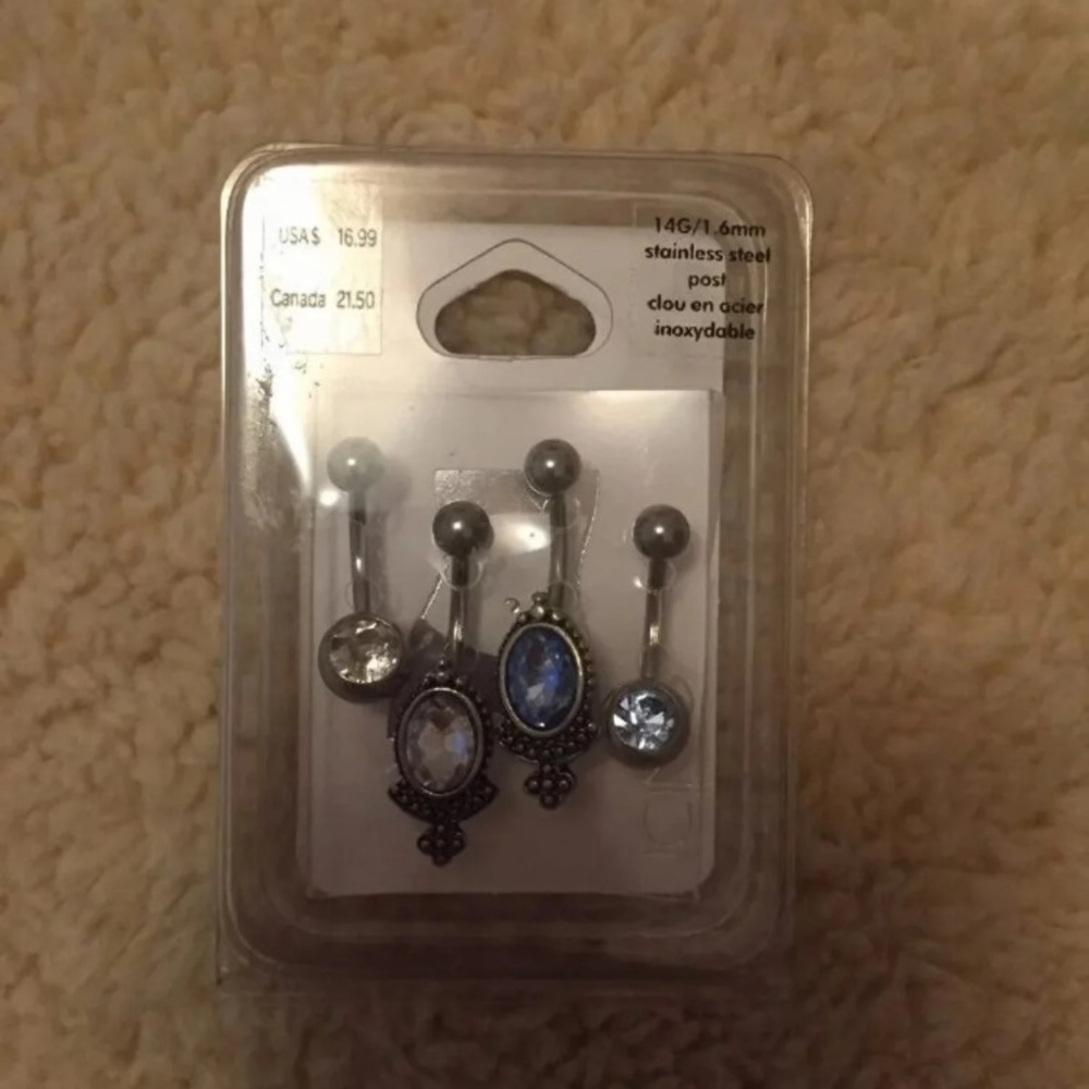 Icings belly button rings